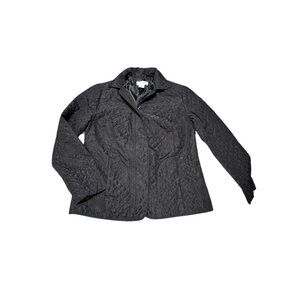 Covington Black Light Coat Jacket Women's  Size Small Polyester